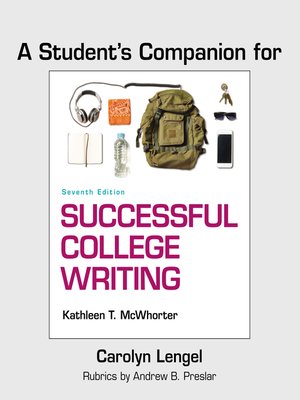 cover image of A Student's Companion for Successful College Writing